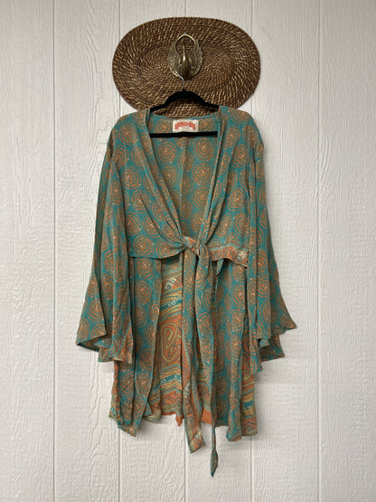 Crepe Sari Shortie Spellbound Kimono 0426 077