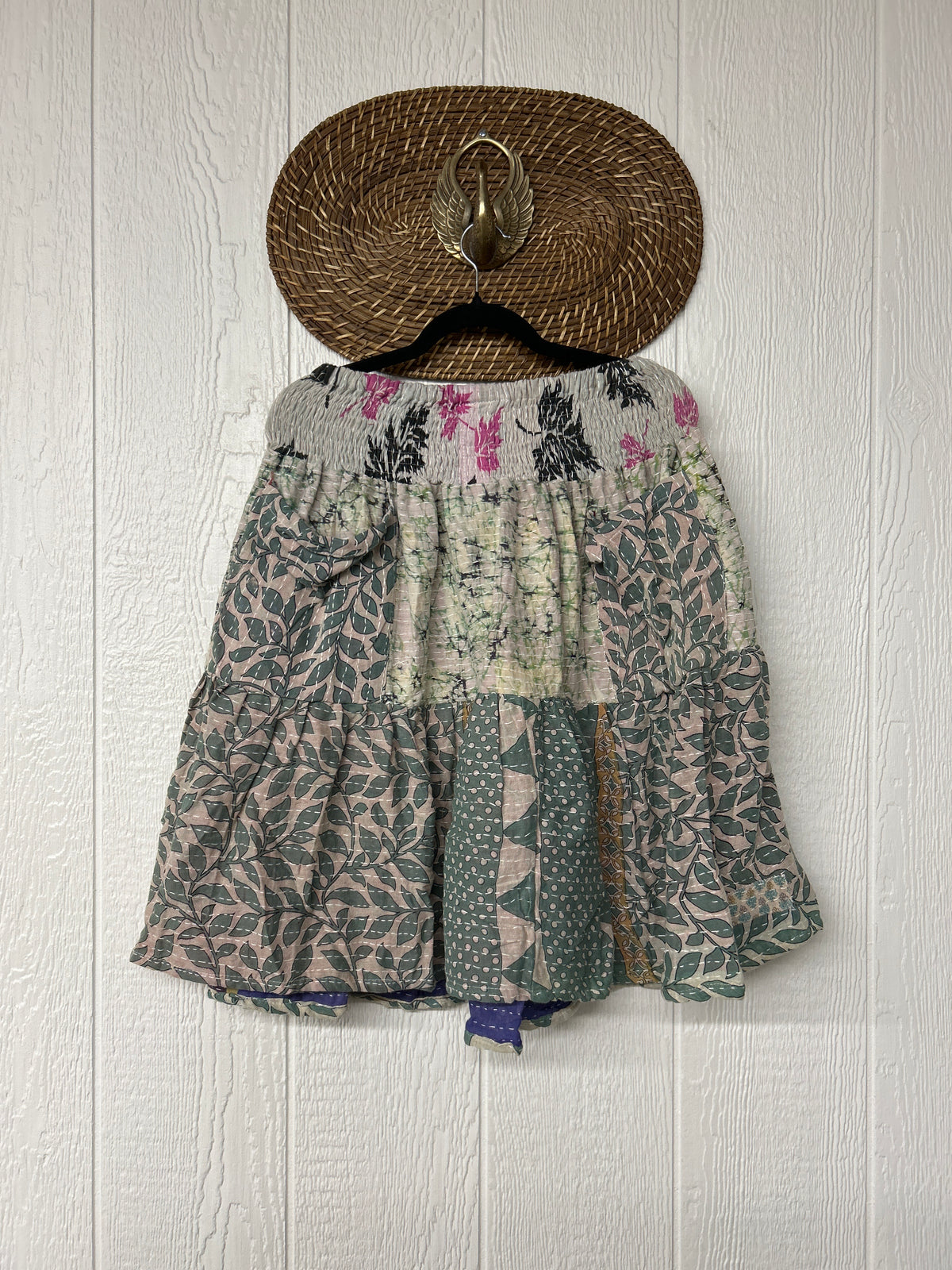 Pareo Kantha Meadow Skirt 0826 267