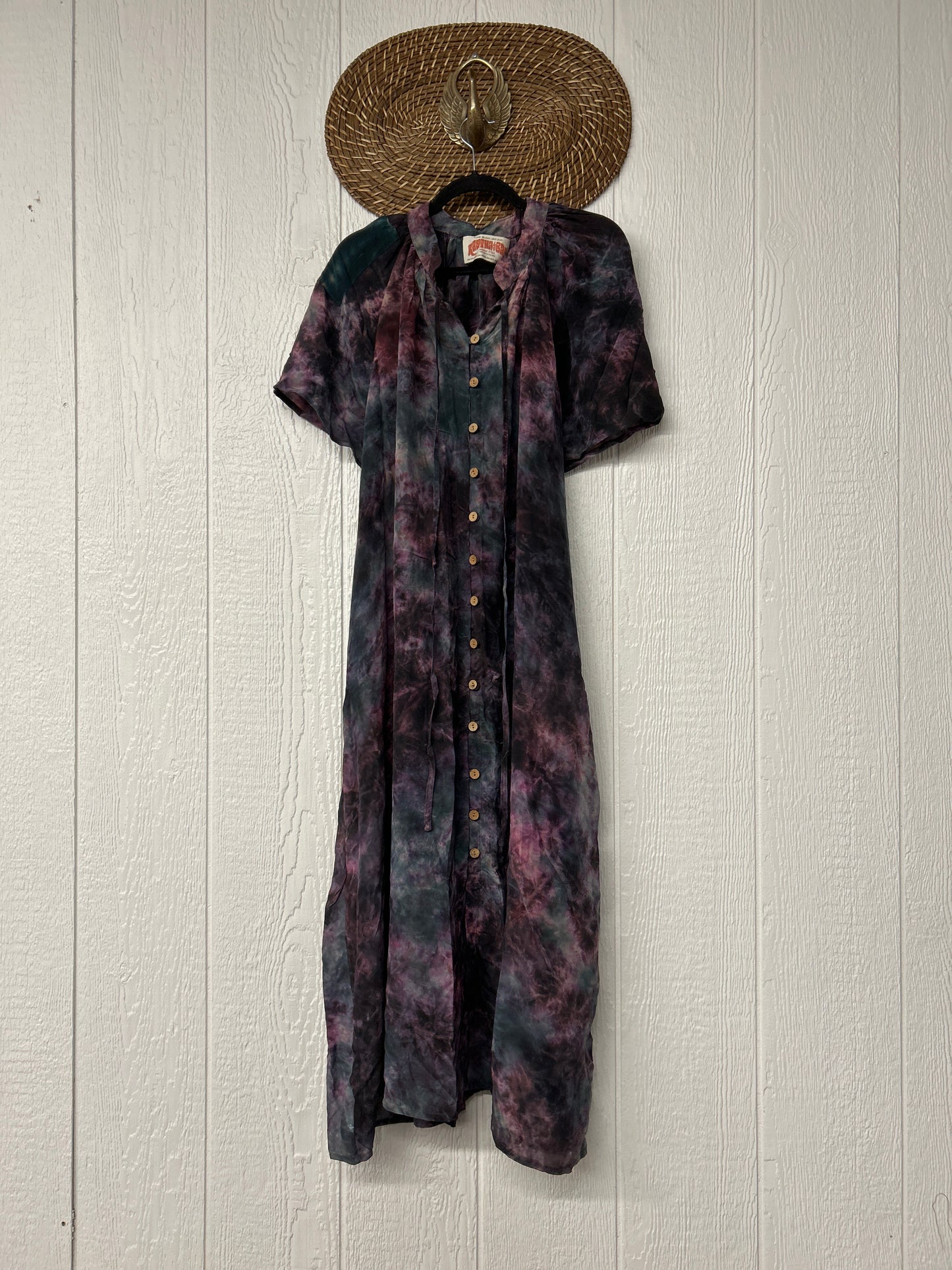 Crepe Sari Summer Woodstock Duster 0626 271