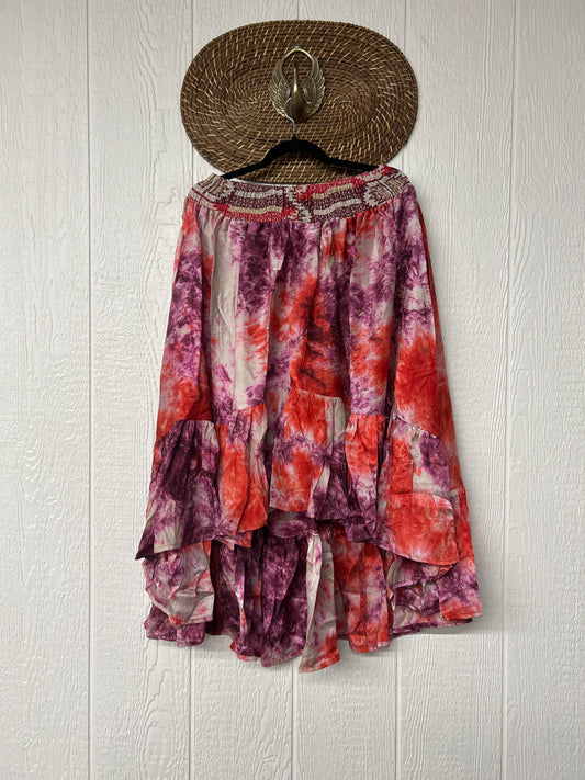 Crepe Sari Dahlia Skirt 1026 218
