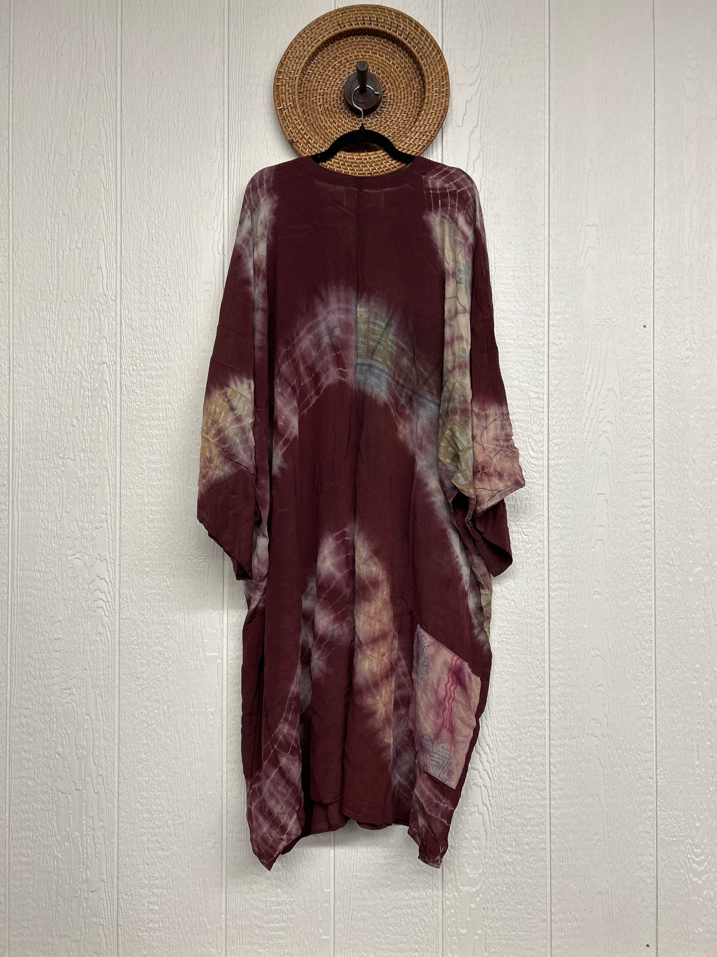 Crepe Sari Gaia Duster Dress 0826 159
