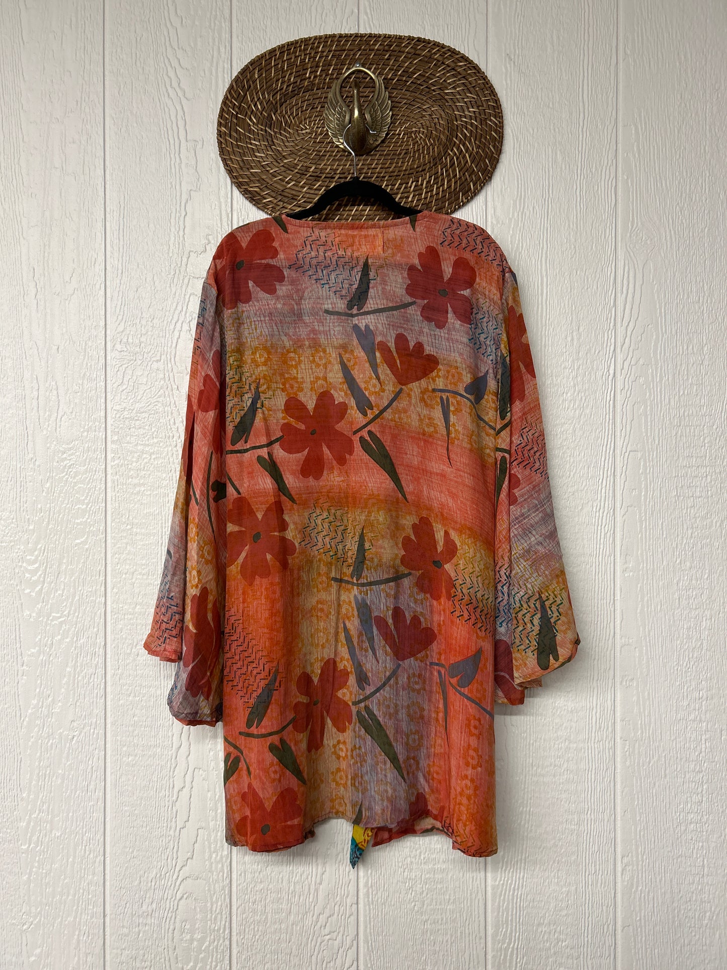 Crepe Sari Shortie Spellbound Kimono 0426 134
