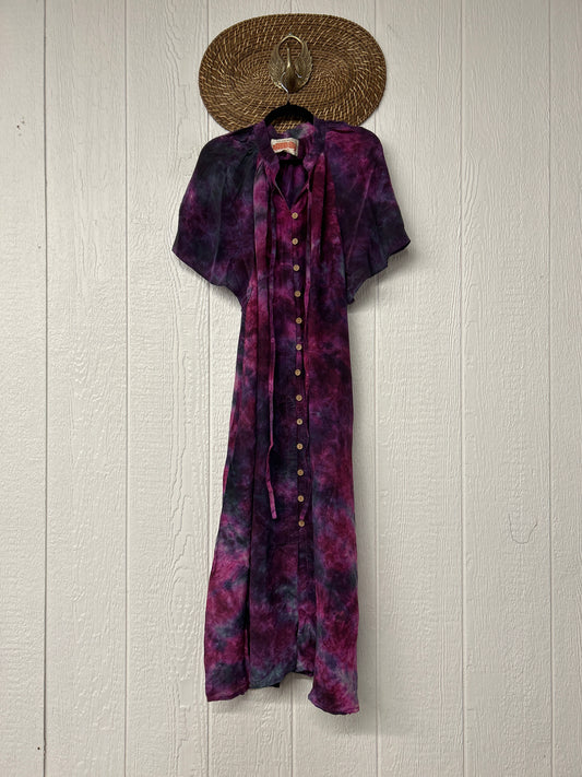 Crepe Sari Summer Woodstock Duster 0626 205