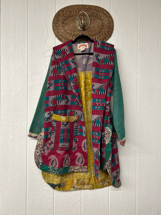 Fine Kantha Drifter Coat 1125 169