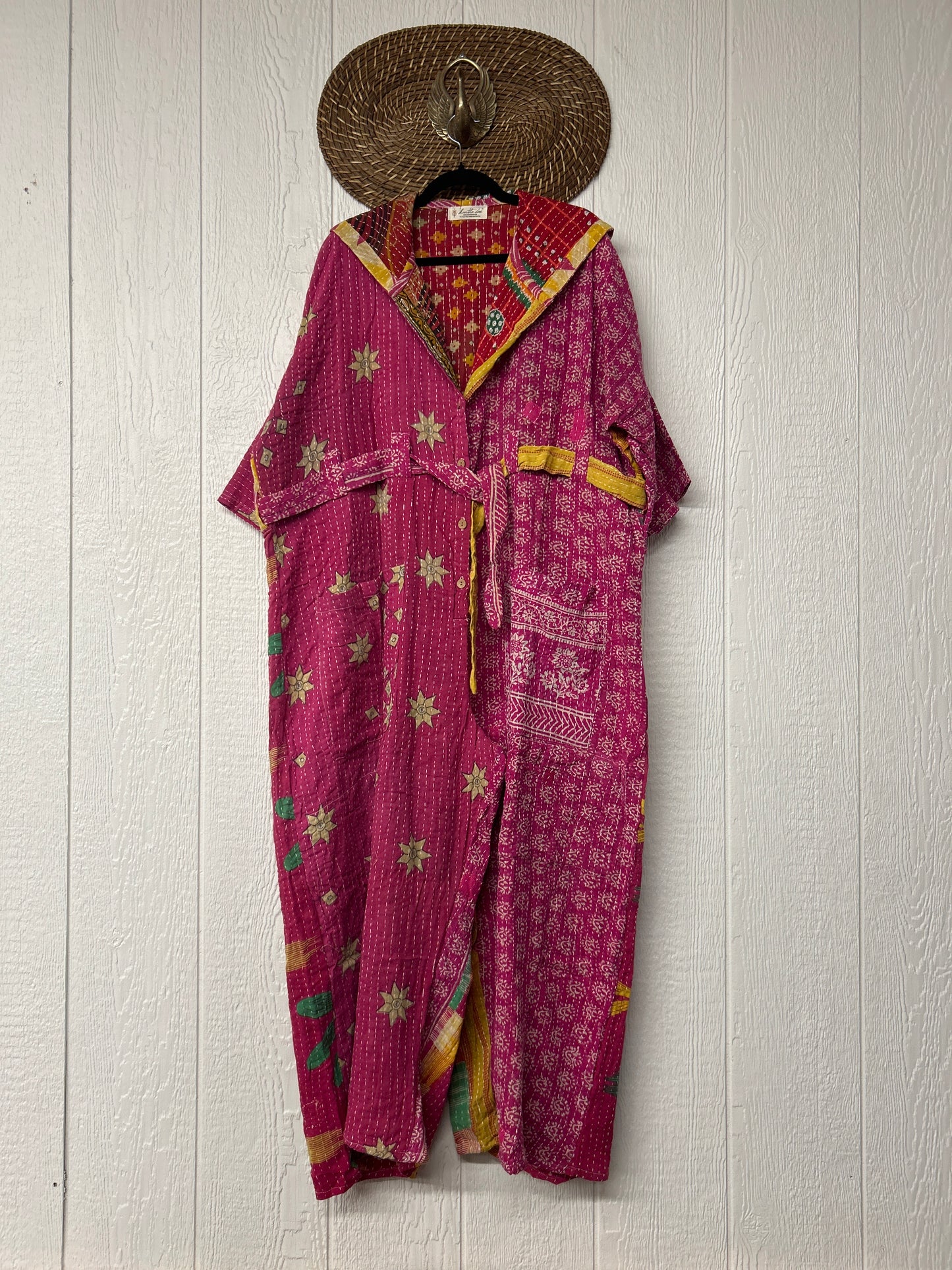 Kantha Zen Hoodie Jumpsuit 0925 041