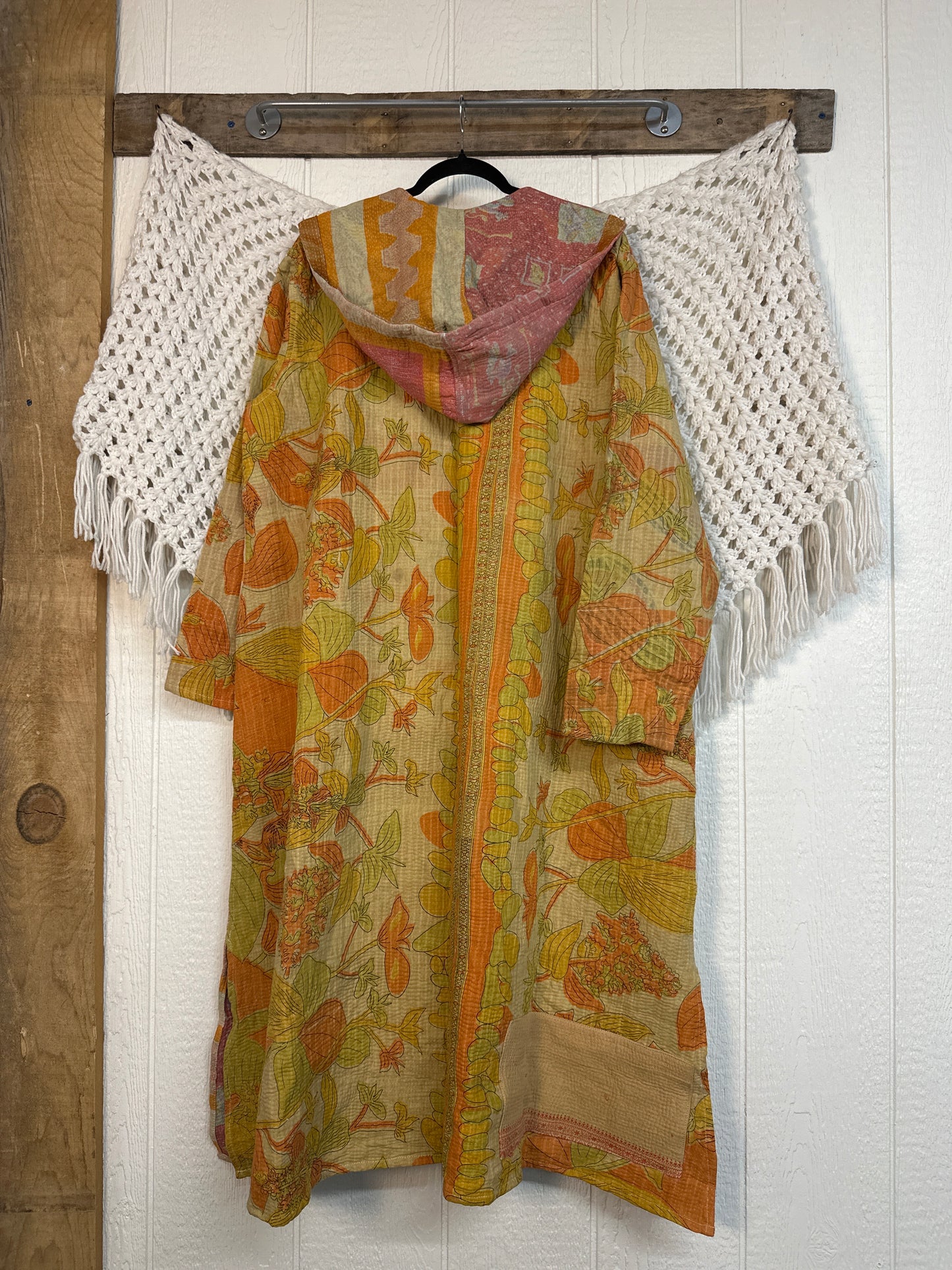 Fine Kantha Rising Sun Coat 1125 253