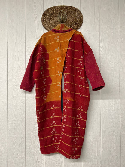 Fine Kantha Cowl Split Pullover 1225 023