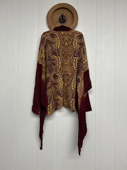 Crepe Sari Nirvana Button Down 1125 274