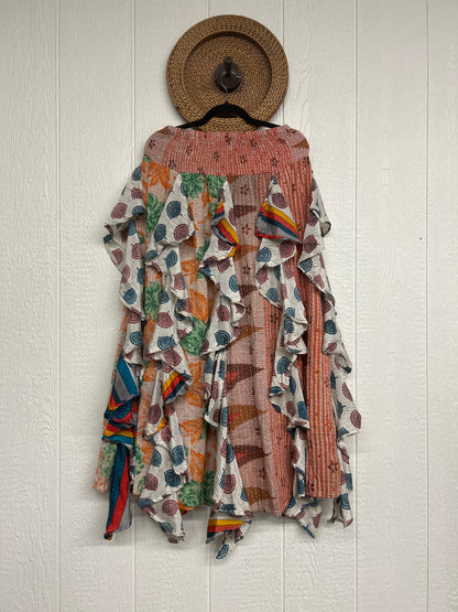 Pareo Kantha Willow Maxi Skirt 0826 219