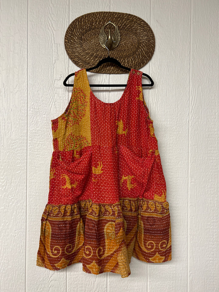 Kantha Meadow Mini Dress 0625 075