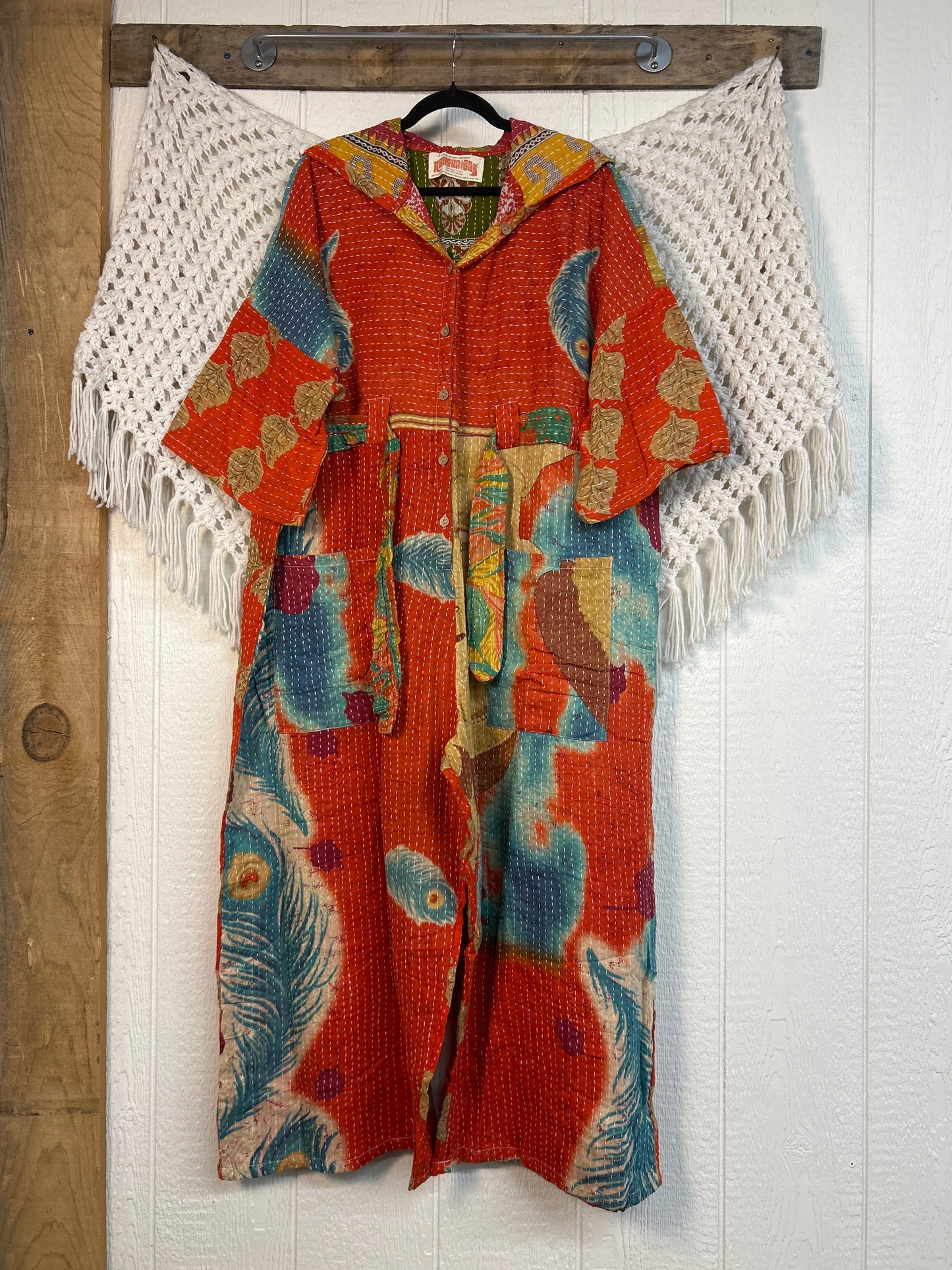 Pareo Kantha Zen Hoodie Jumpsuit 0726 160