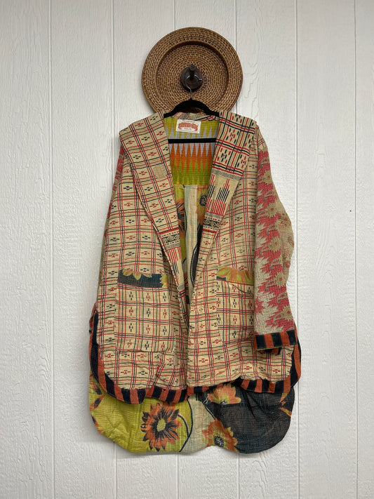 Fine Kantha Drifter Coat 1026 268