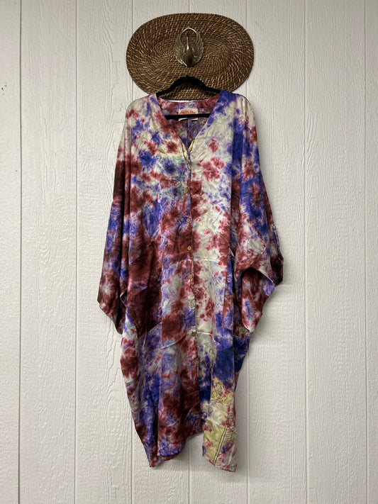 Crepe Sari Gaia Duster Dress 0426 201