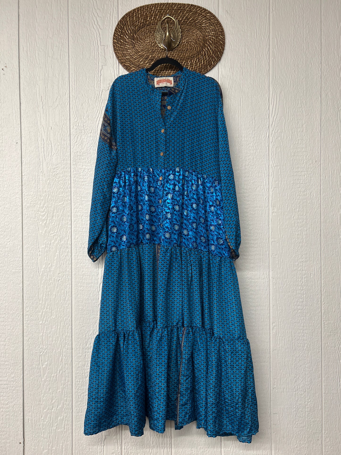 Rasgulla Sari Luminous Maxi Dress 0226 093