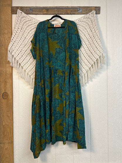 Crepe Sari Summer Evermore Kimono 0726 141