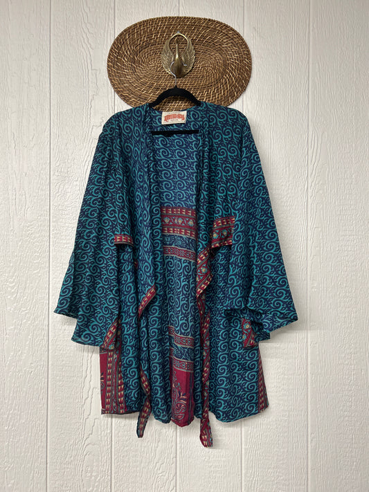 Rasgulla Sari Shortie Spellbound Kimono 0226 066