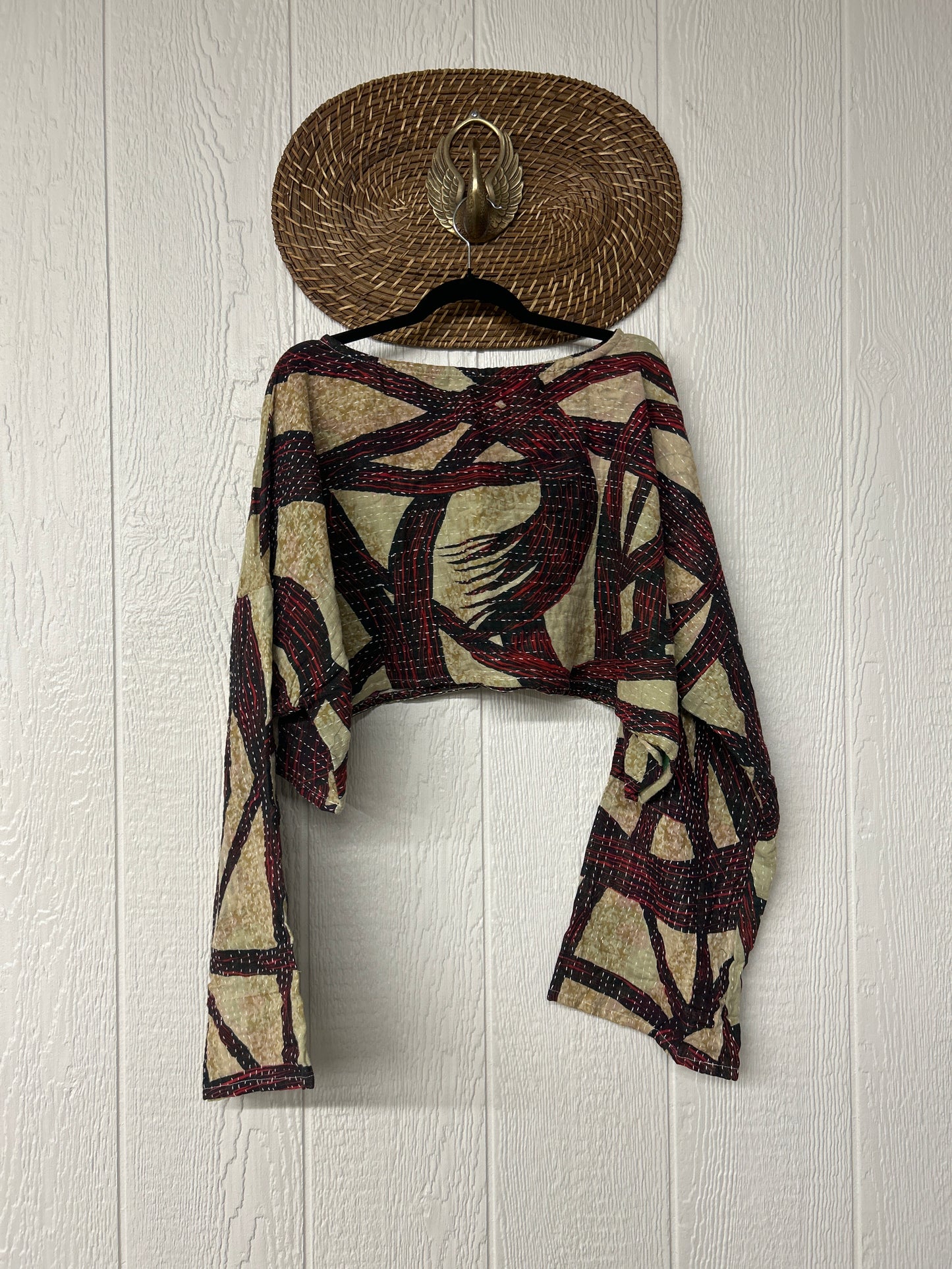 Pareo Kantha Abundance Crop Top 1225 035