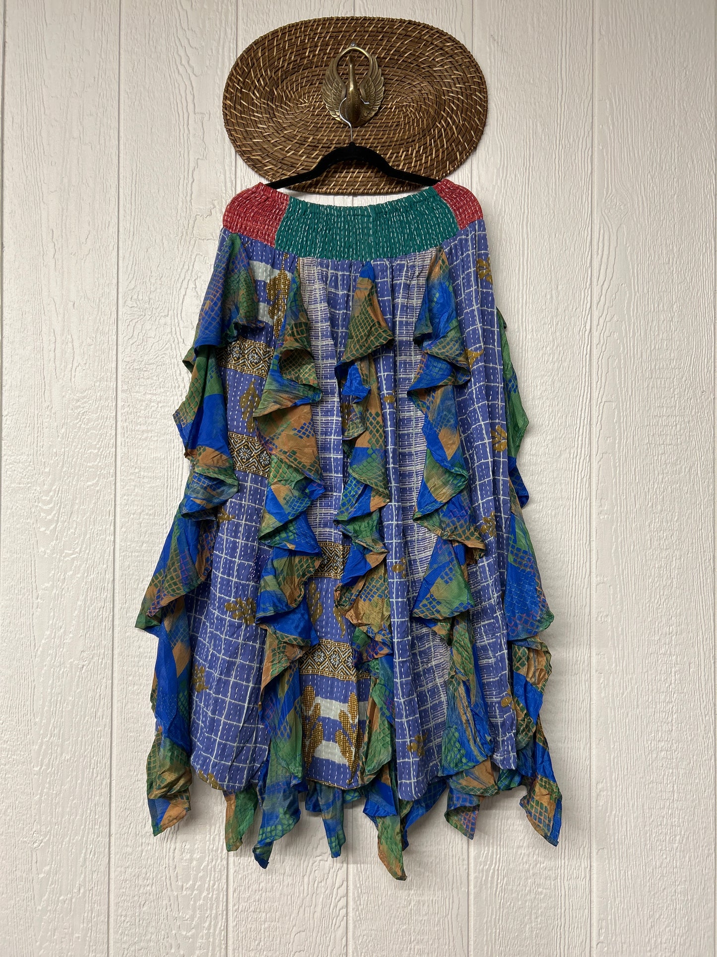 Pareo Kantha Willow Maxi Skirt 0826 191