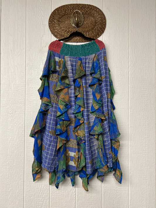 Pareo Kantha Willow Maxi Skirt 0826 191