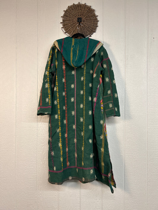 Fine Kantha Rising Sun Coat 1026 112