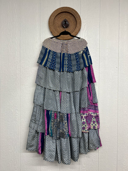 Rasgulla Sari Venus Ruffle Maxi 1125 177