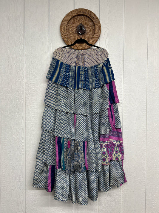 Rasgulla Sari Venus Ruffle Maxi 1125 177