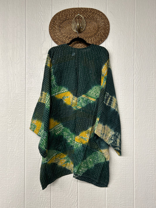 RETAIL Pareo Kantha Gaia Button-Down Kimono 0526 050