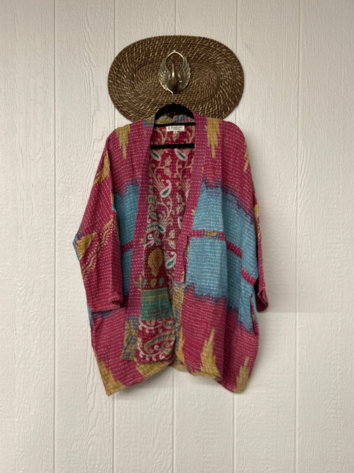 Kantha Shortie Kimono 0325 067