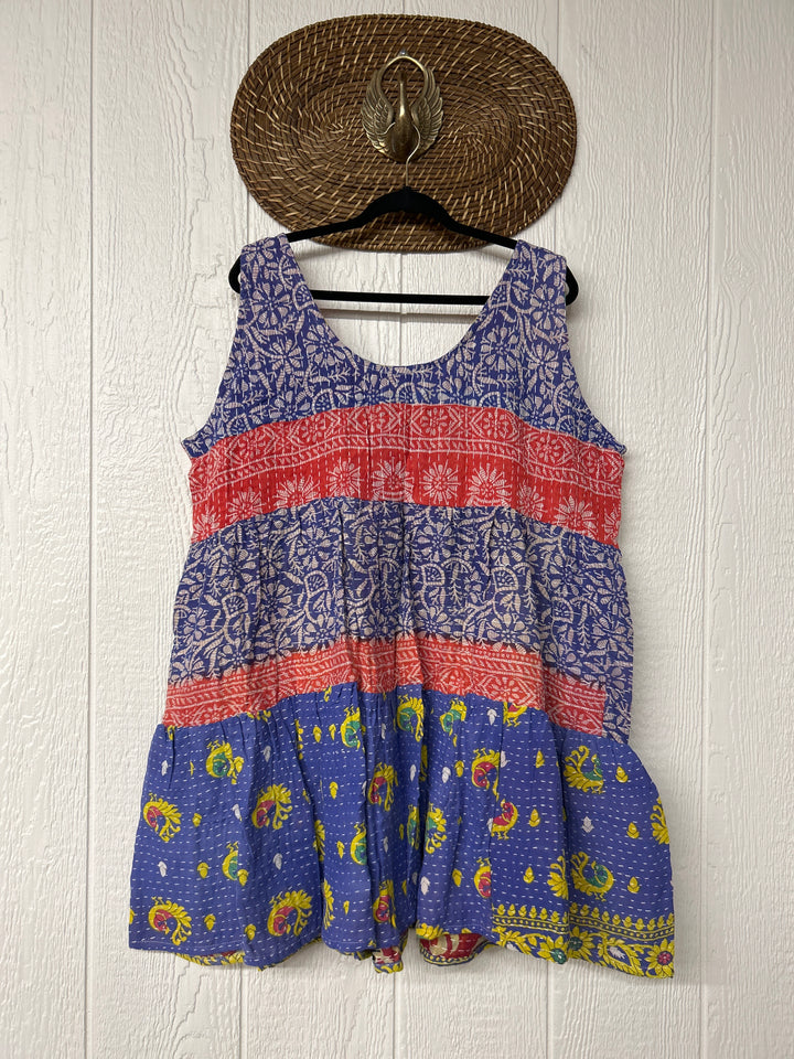 Kantha Meadow Mini Dress 0625 043