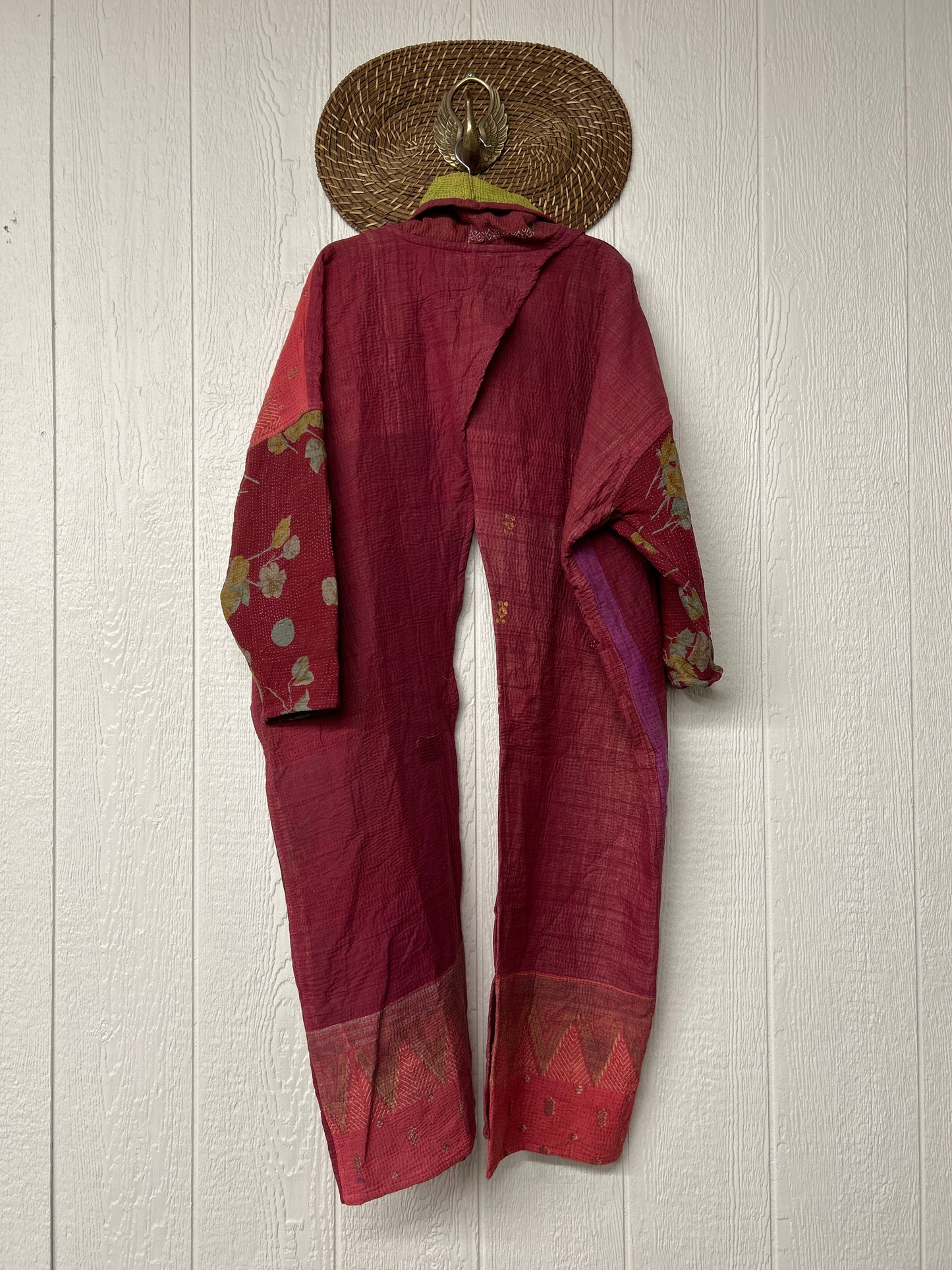 Fine Kantha Cowl Split Pullover 1225 090