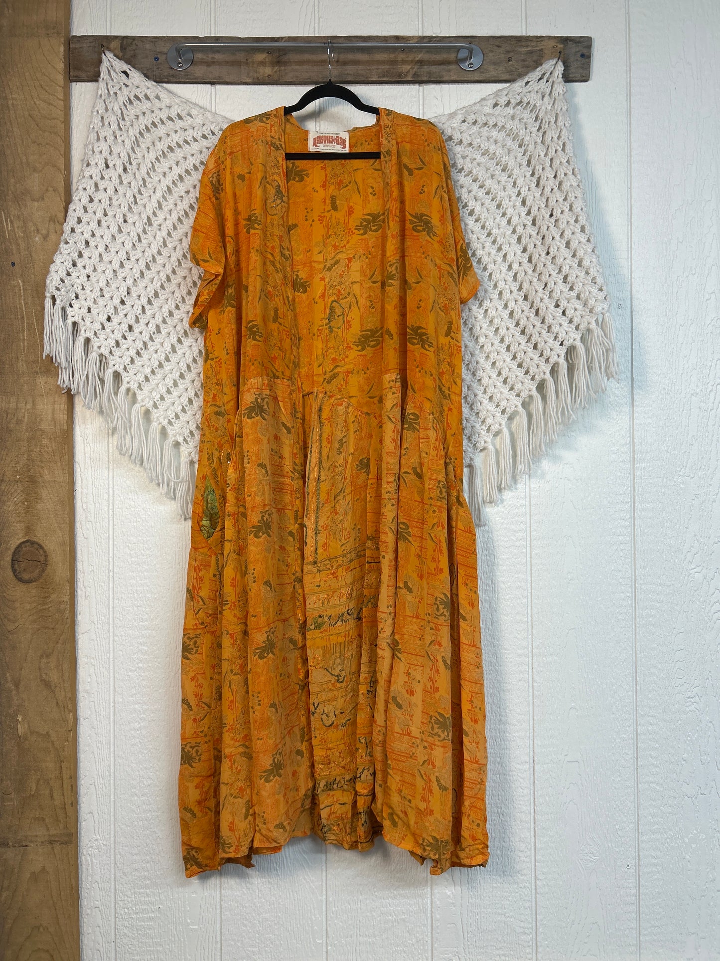 Crepe Sari Summer Evermore Kimono 0726 270
