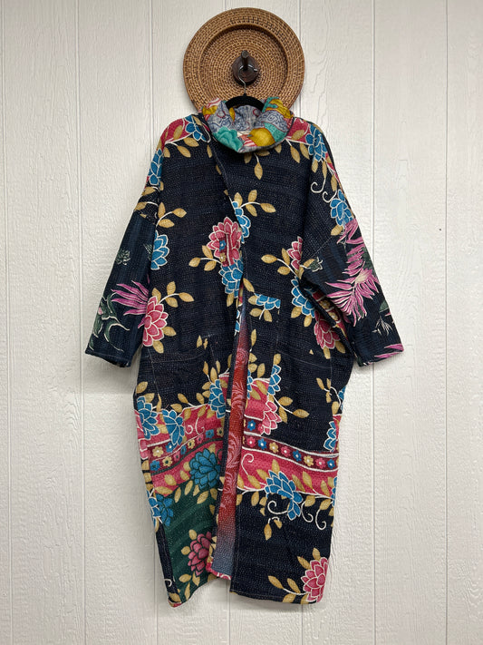 Fine Kantha Cowl Split Pullover 1225 212