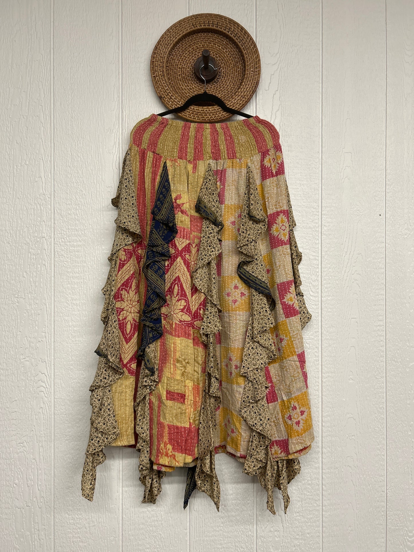 Pareo Kantha Willow Maxi Skirt 0826 021