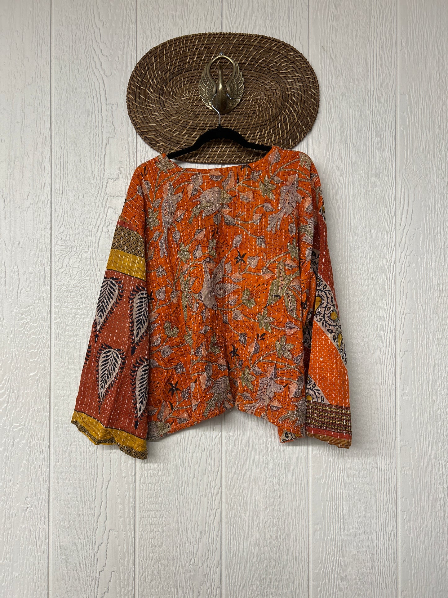 Pareo Kantha Wanderer Pocket Crop Top 0226 216