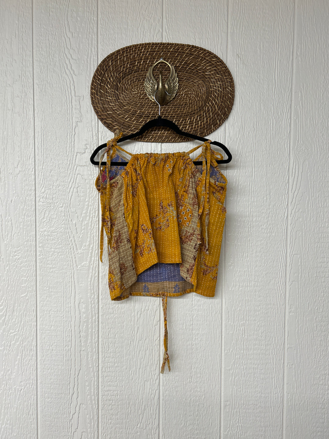 Kantha Butterfly Tank Top 0525 186