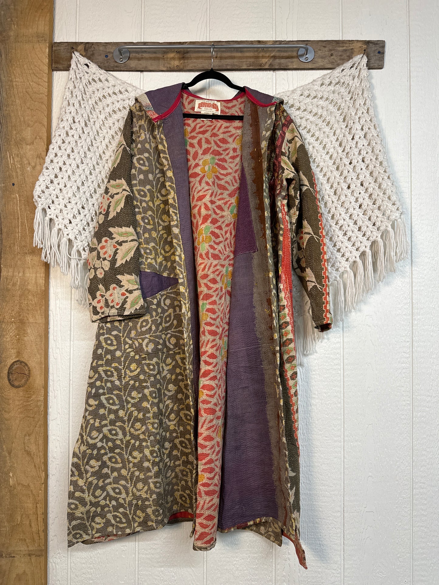 Fine Kantha Rising Sun Coat 1125 248