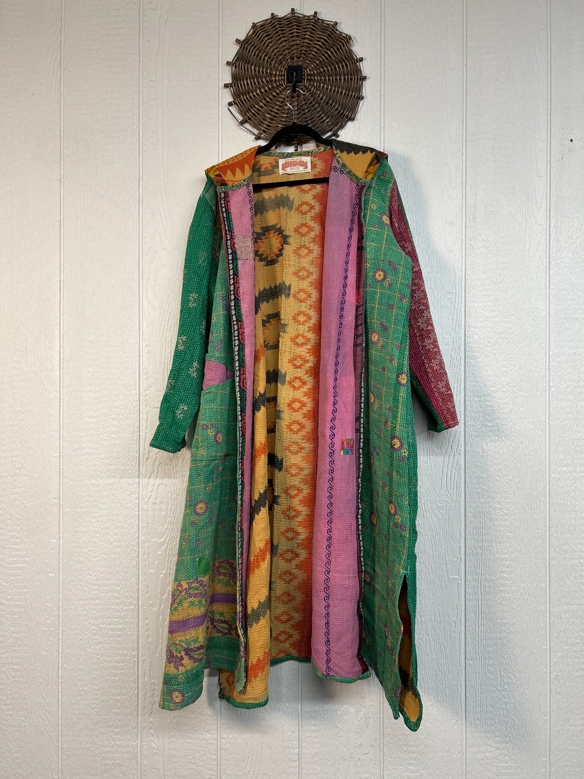 Fine Kantha Rising Sun Coat 1026 206
