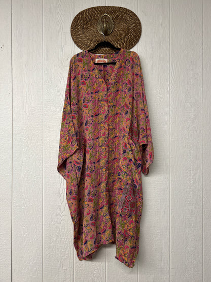 Crepe Sari Gaia Duster Dress 0826 110