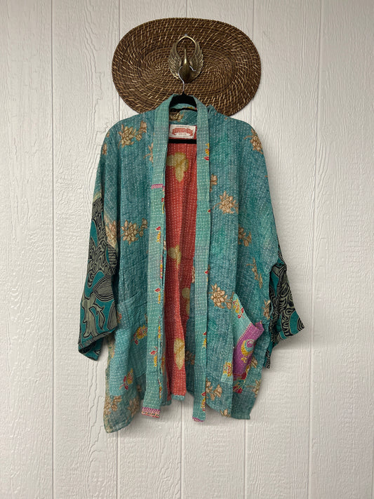 Pareo Kantha Shortie Majestic Kimono 0326 026
