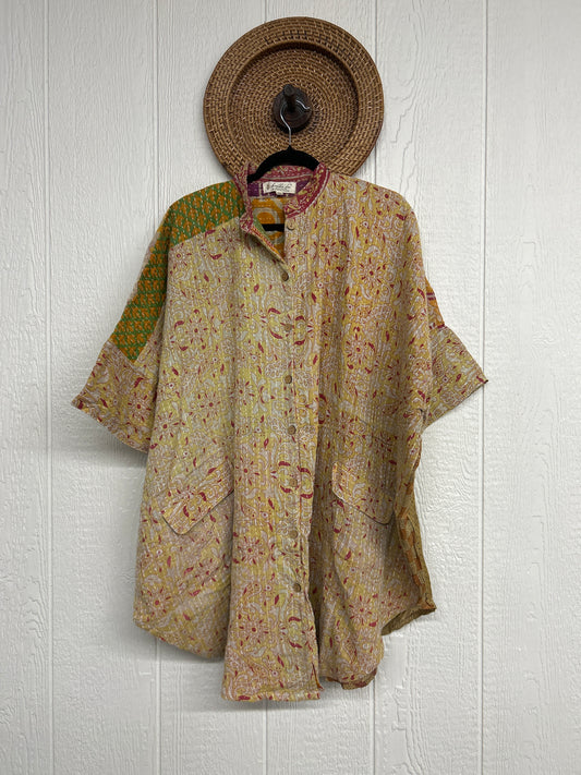 Pareo Kantha Free To Be Button-Down 0426 242