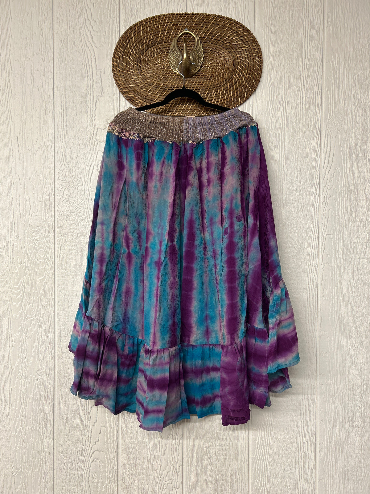 Crepe Sari Dahlia Skirt 1026 131