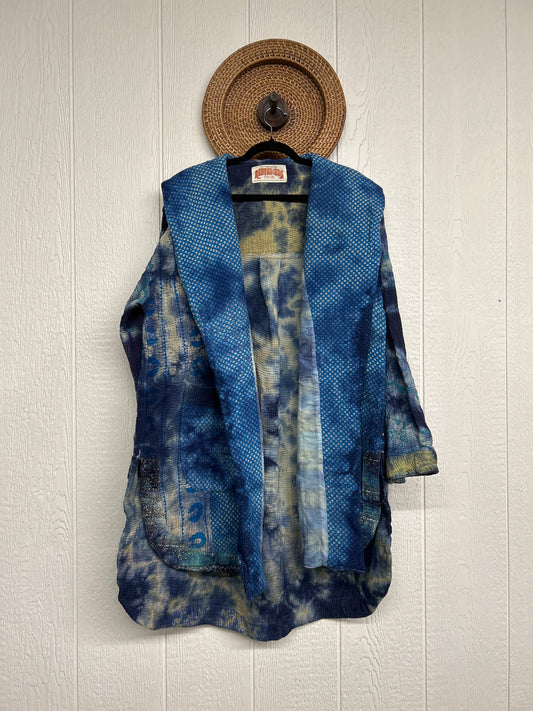 Fine Kantha Drifter Coat 1026 258