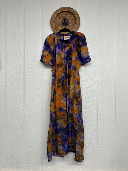 Crepe Sari Summer Woodstock Duster 0626 135