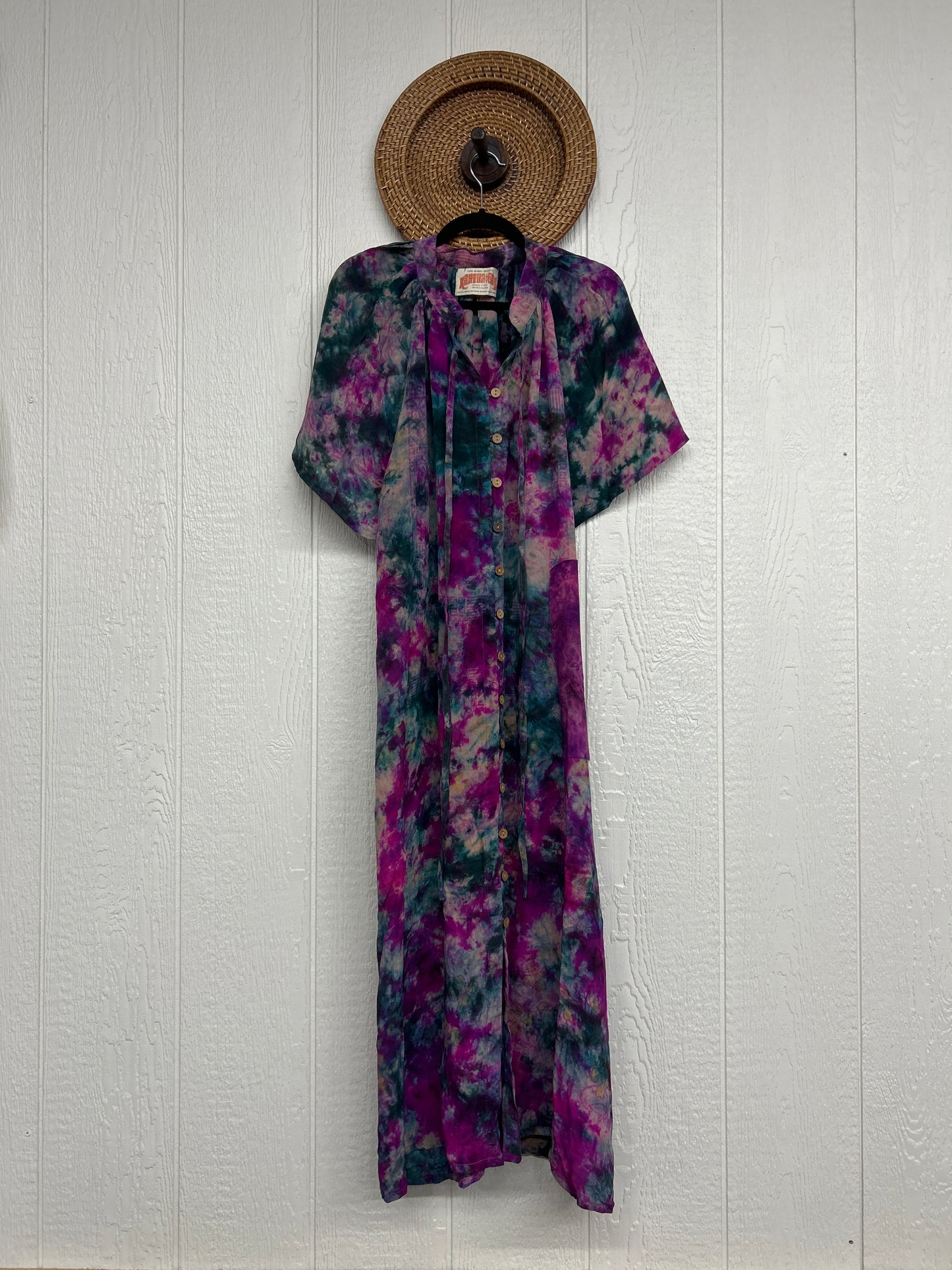 Crepe Sari Summer Woodstock Duster 0626 077