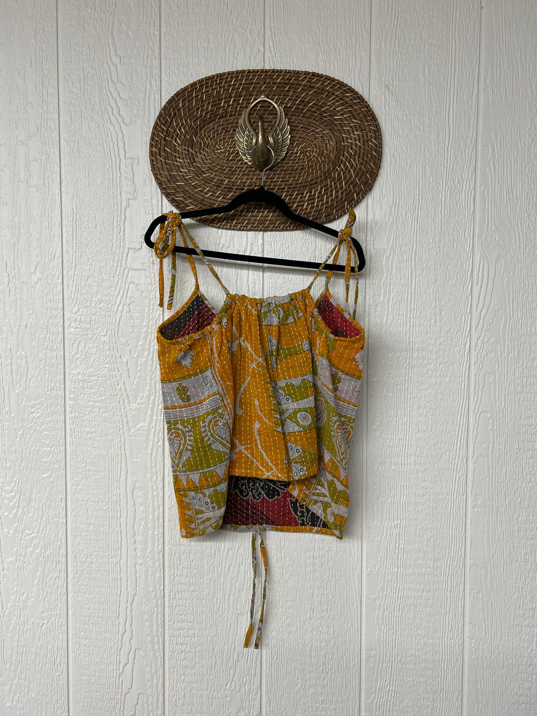 Kantha Butterfly Tank Top 0525 010