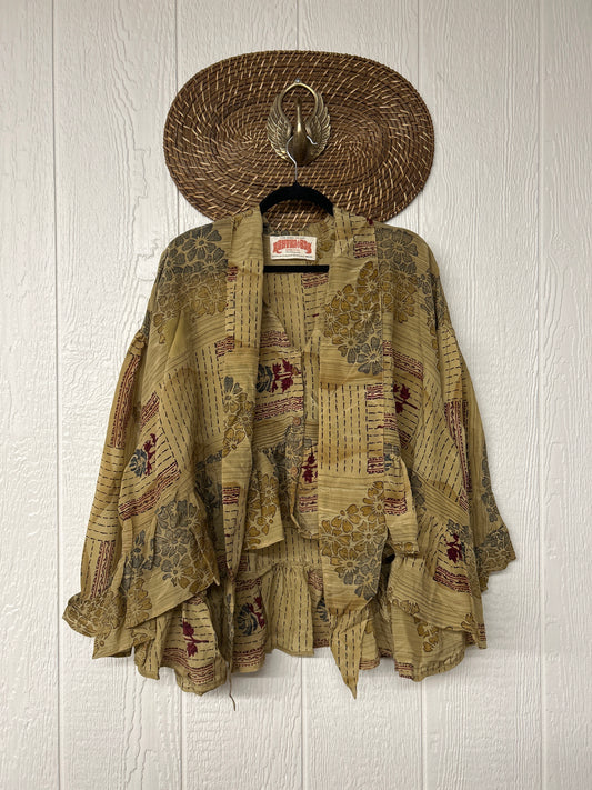 Crepe Sari Wild Rose Top 1225 199