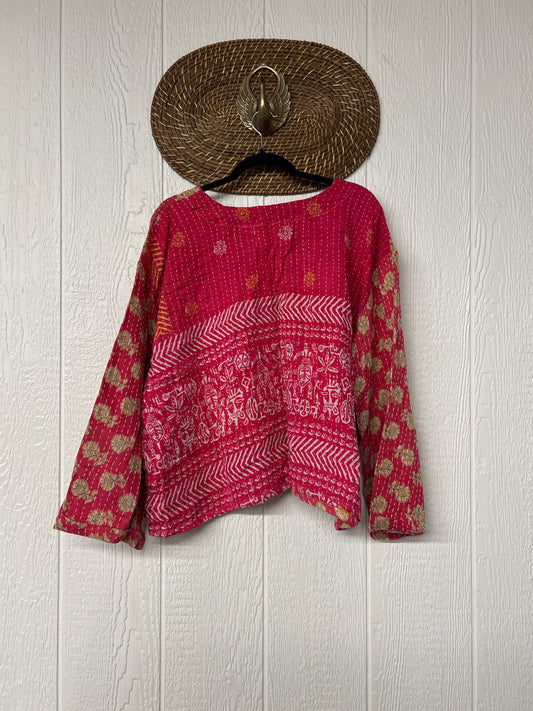 Pareo Kantha Wanderer Pocket Crop Top 0226 223