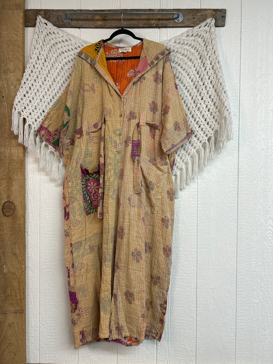 Kantha Zen Hoodie Jumpsuit 0925 174