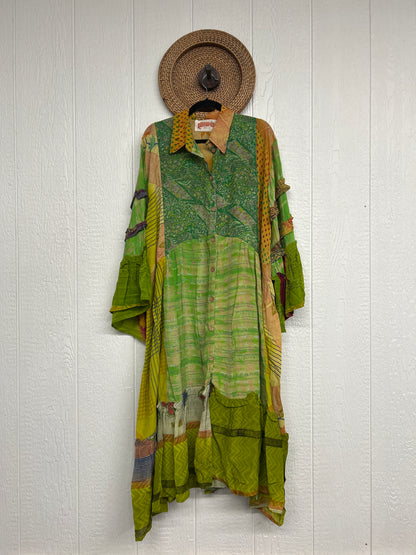 Crepe Sari Rhiannon Duster Dress 0226 223