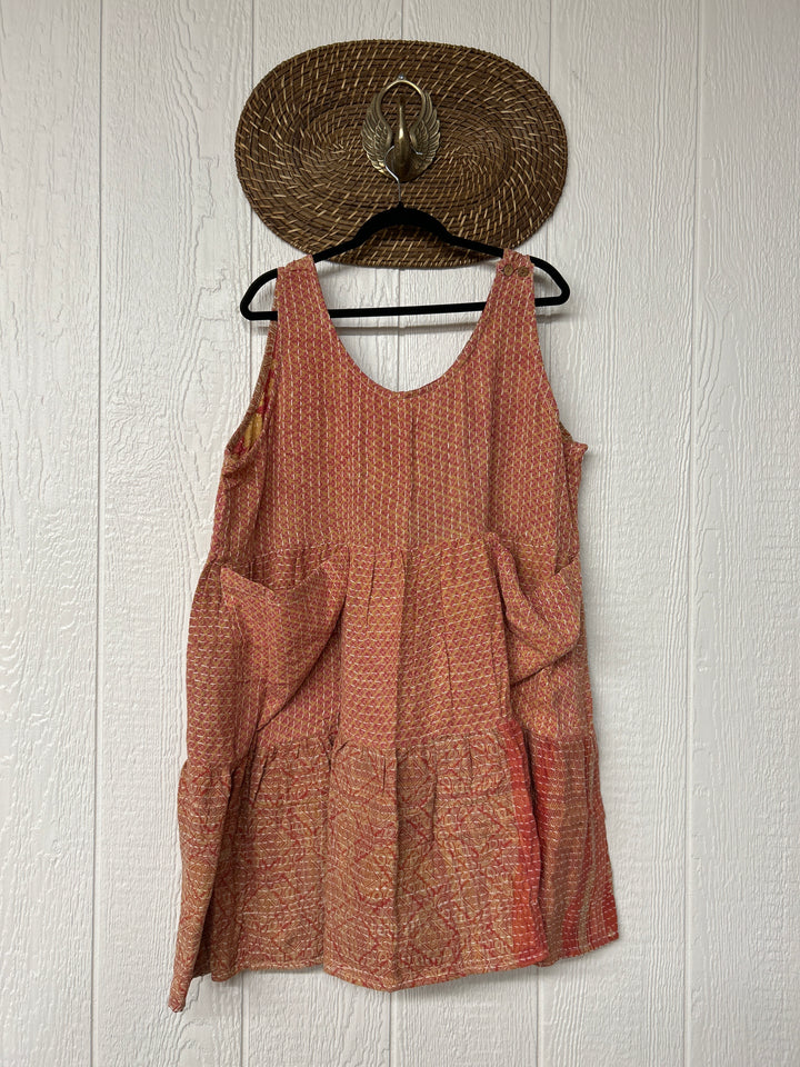 Kantha Meadow Mini Dress 0625 257